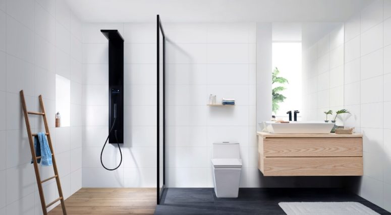 Minimalist Skive Bathroom Collection With A Scandinavian Feel