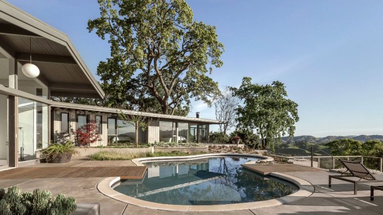 Renovated Mid-Century Modern House In California