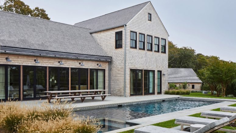Refined Cedar-Clad House With Wood Interiors