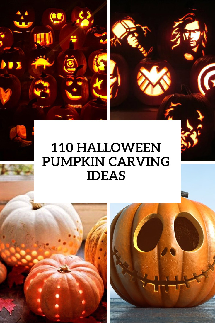 110 Halloween Pumpkin Carving Ideas