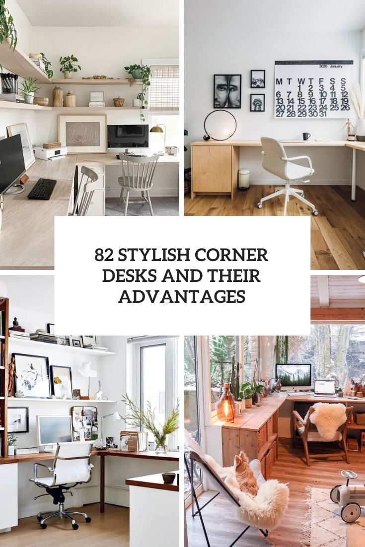 82 Stylish Corner Desk Ideas For Small Spaces