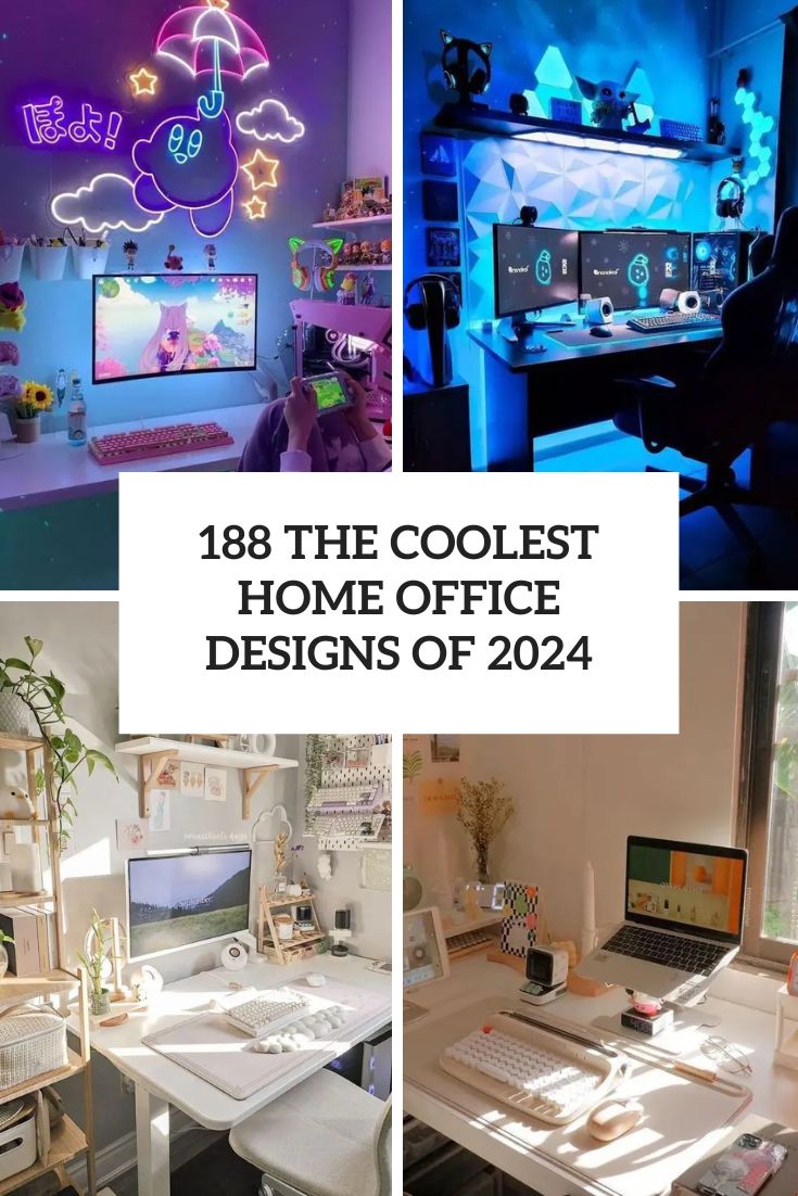 188 The Coolest Home Office Designs Of 2024