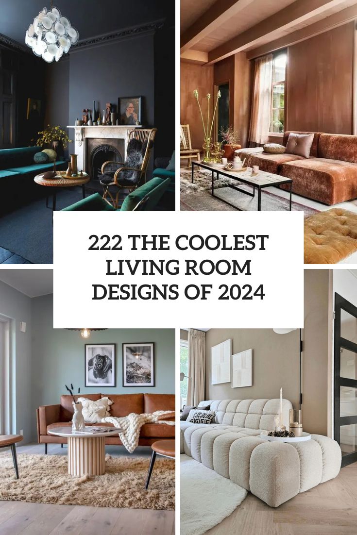 The Coolest Living Room Designs of 2024