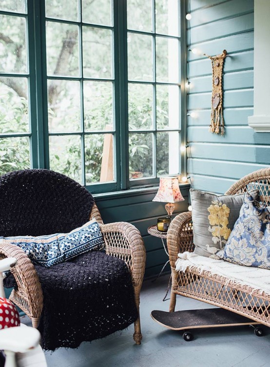 Eclectic Victorian Farmhouse With Shabby Chic Furniture