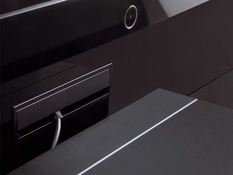 Rimadesio Completely Black Living Room Furniture