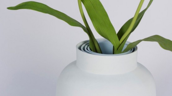 Unusual Curious Vase Of Matryoshka Type